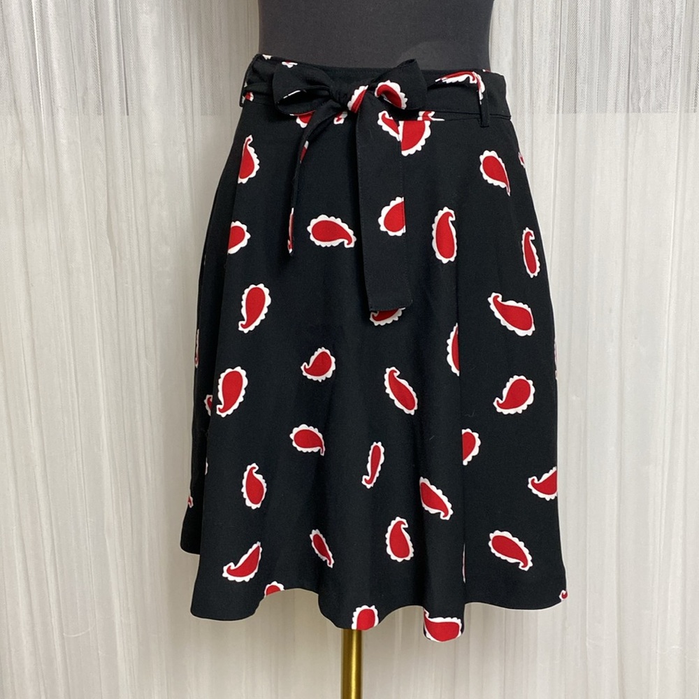 Icone for Simons skater/flare black/red short skirt! Size S - Picture 8 of 11